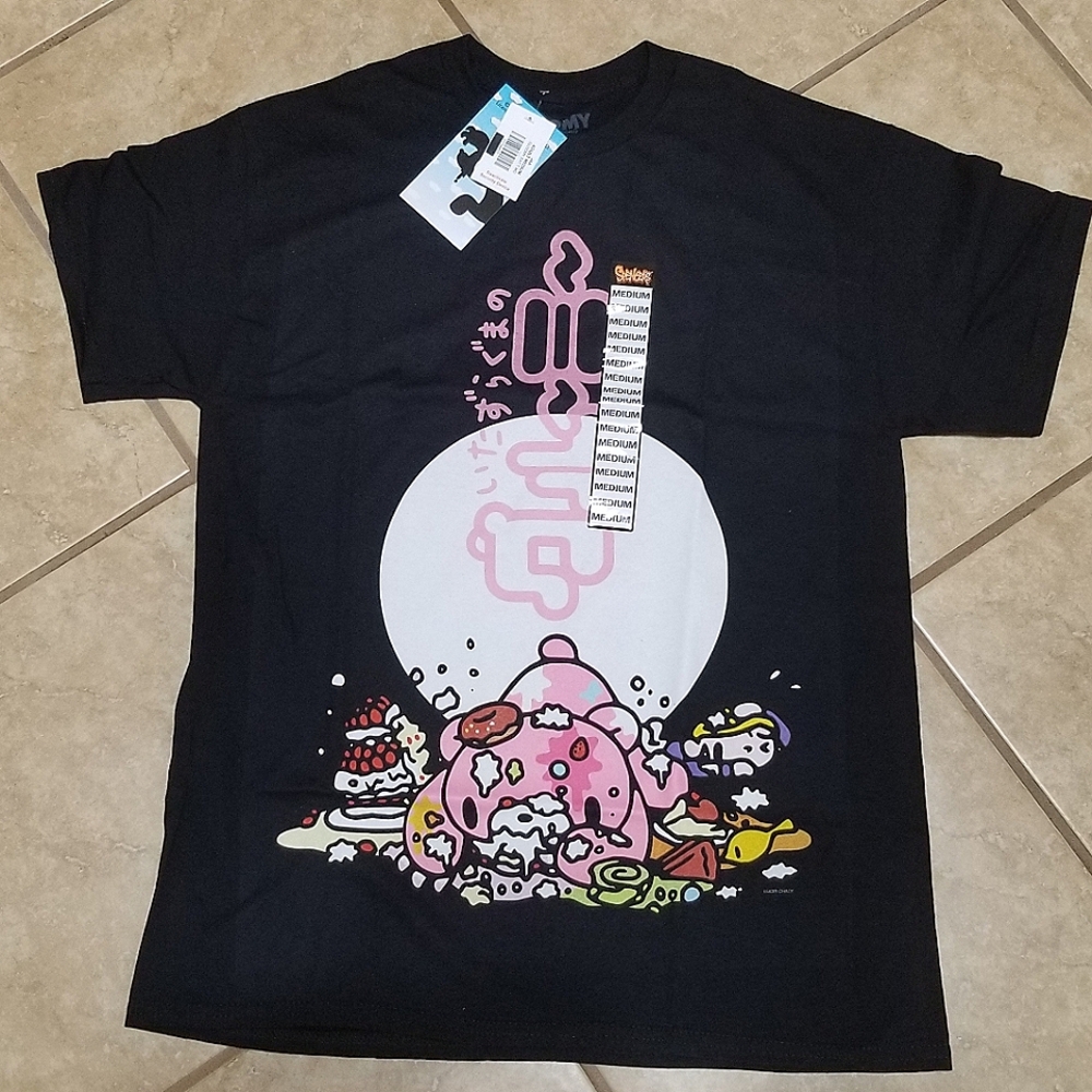 Gloomy Bear Eating T-Shirt (Unisex Medium)